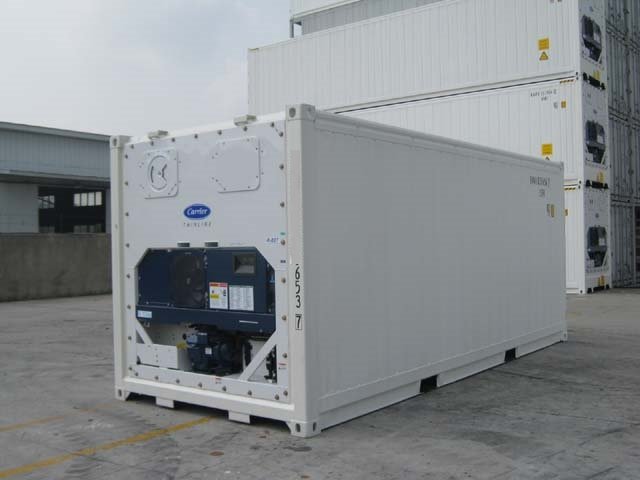 20-Fuß Kühlcontainer in Weiß