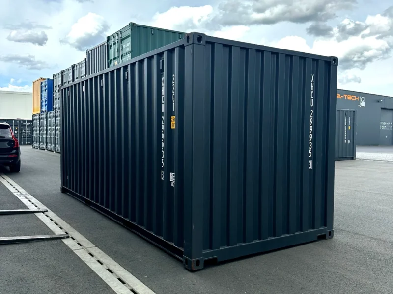 Neuer 20-Fuß-Seecontainer in Grau - Bild 1