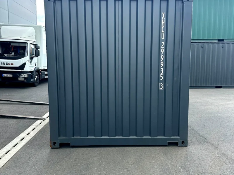 Neuer 20-Fuß-Seecontainer in Grau - Bild 2