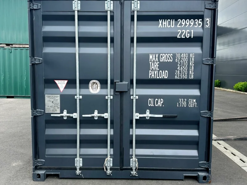 Neuer 20-Fuß-Seecontainer in Grau - Bild 4