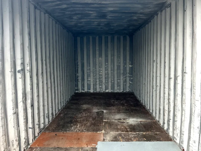Gebrauchter 20-Fuß Seecontainer in Grün - Bild 2